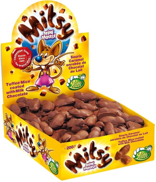 SOURIS CHOCOLAT X10