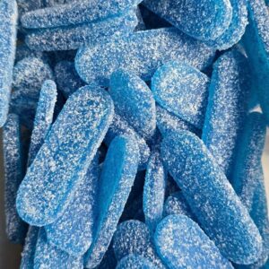 MINI LANGUE BLEUE FRAMBOISE SUCRE 100G